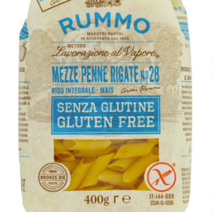 Makaron bezglutenowy Mezze Penne Rigate no.28 RUMMO 400g