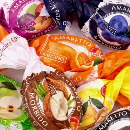 Amaretti smakowe mix owocowy ciasteczka z Piemontu