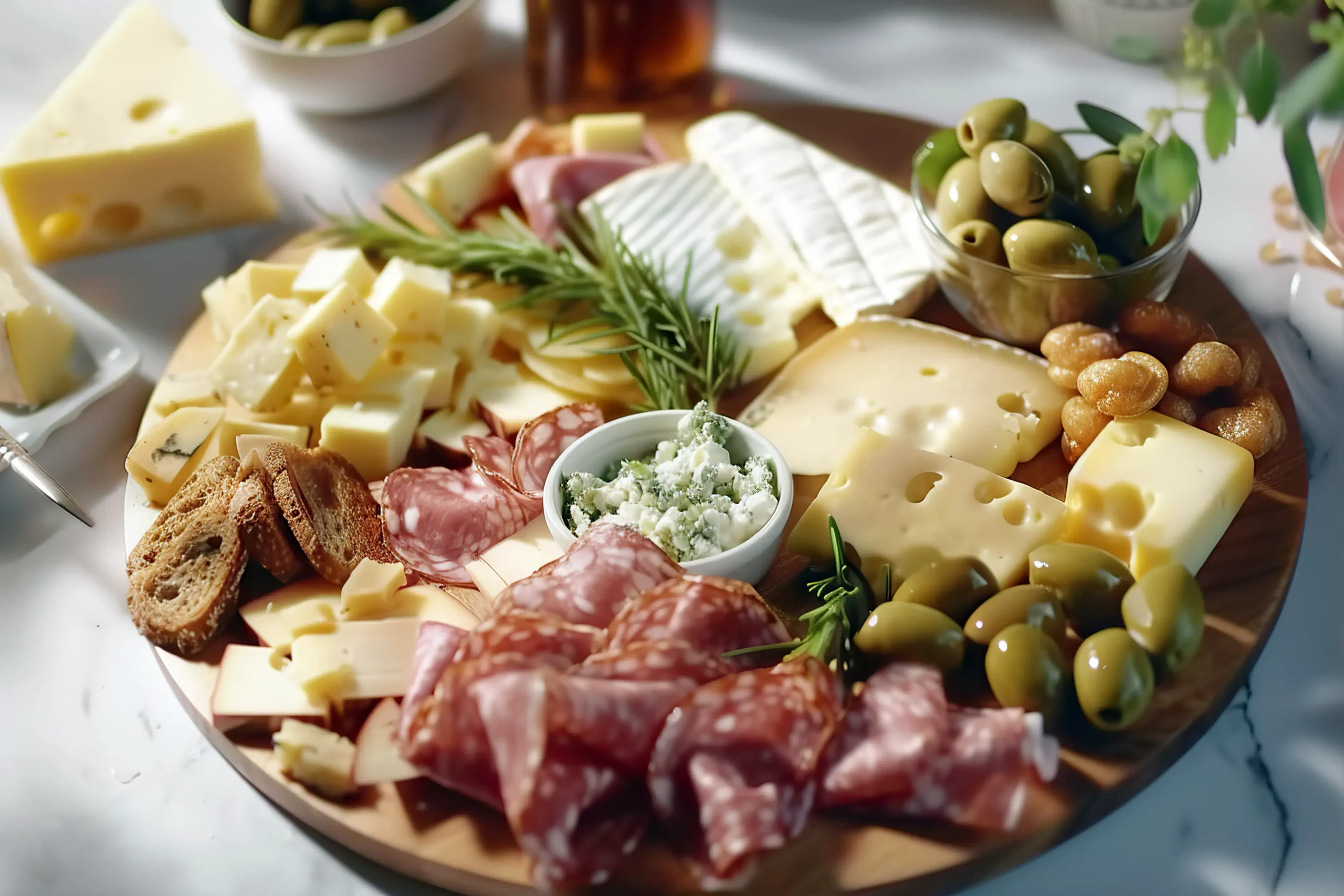 deska serów i wędlin po włosku