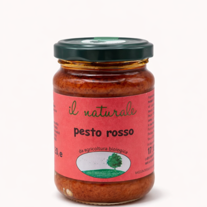słoik z pesto rosso