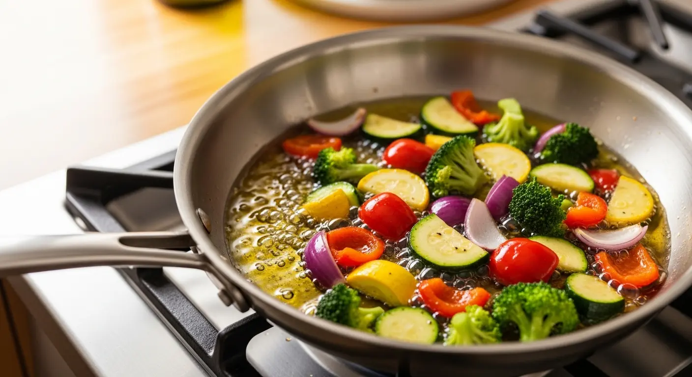 smażenie na oliwie z oliwek