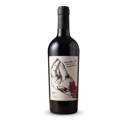 butelka wina primitivo mucchietto